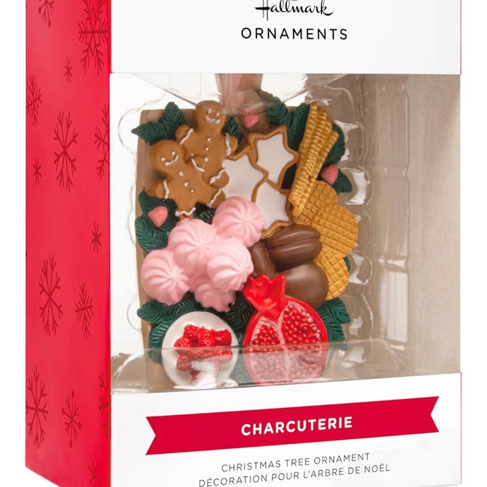 New Hallmark Holiday Sweets Charcuterie Board Christmas Ornament 2025